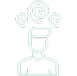 Anxiety and overwhelm icon
